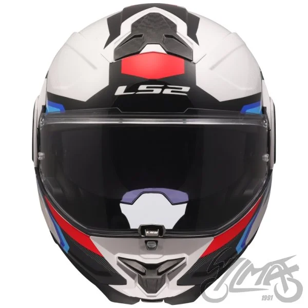 Kask LS2 FF910 advant II triple white blue red S — ujęcie 4