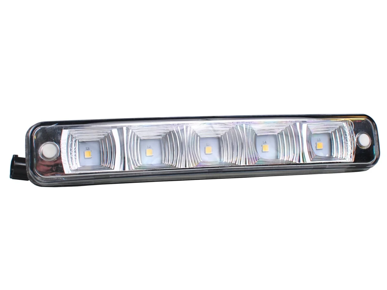 Lampy dzienne diodowe M-Tech 12V 5x OSRAM LED PROSTE — ujęcie 3
