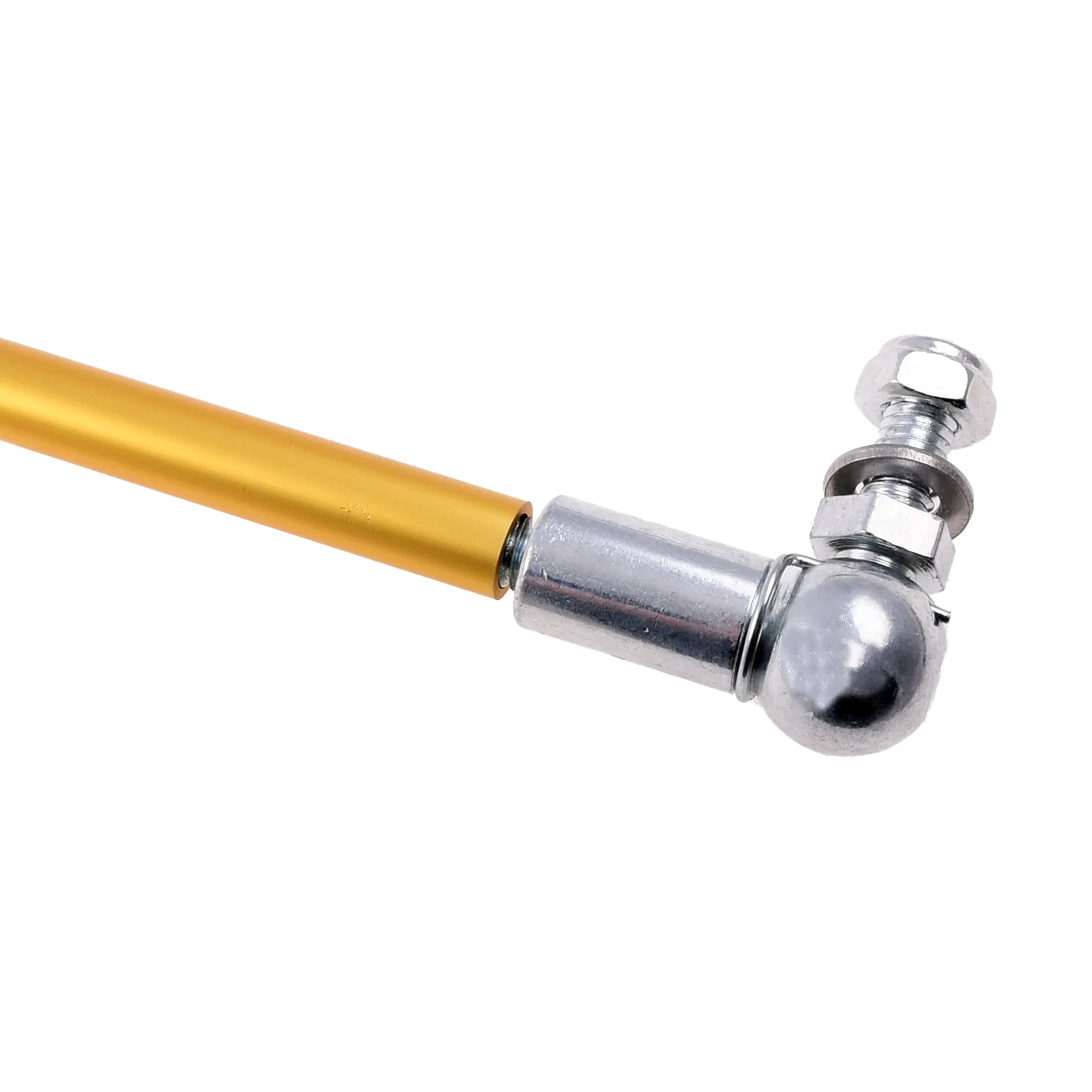 Pręt cięgno hamulca tył Simson 485 mm złoty CNC racing DPR Performance — ujęcie 2