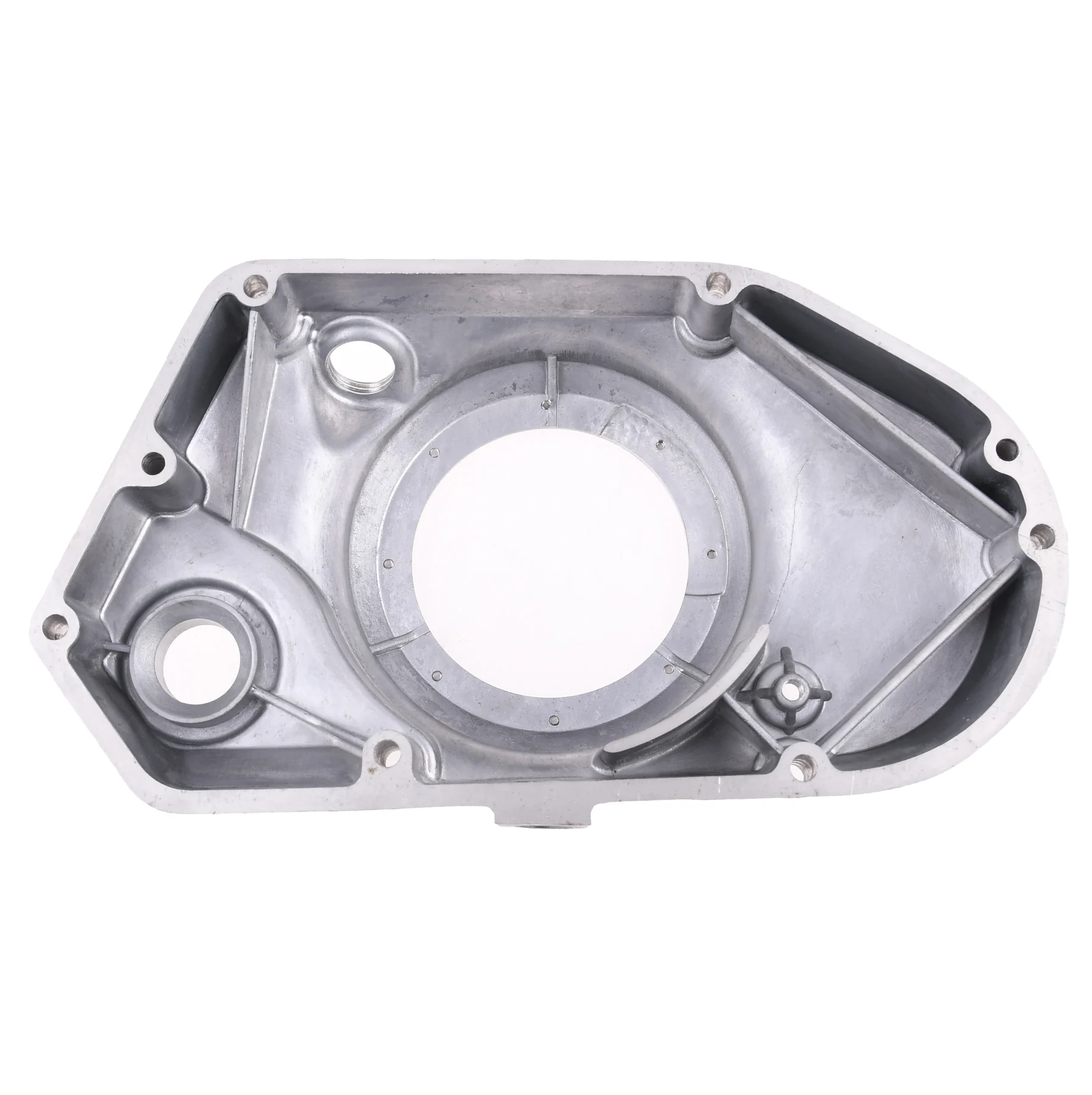 Pokrywa silnika Simson S51 SR50 lewa clear aluminium — ujęcie 3