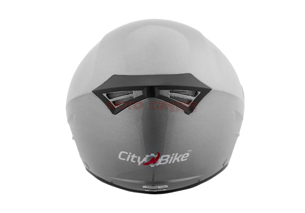 Kask motocyklowy otwarty City-Bike WL-202 srebrny rozmiar M ECER22.06 — ujęcie 3