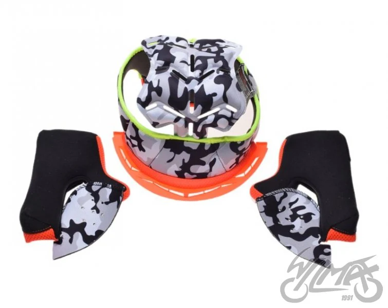 Wyściółka LS2 MX437 camo orange 3XL