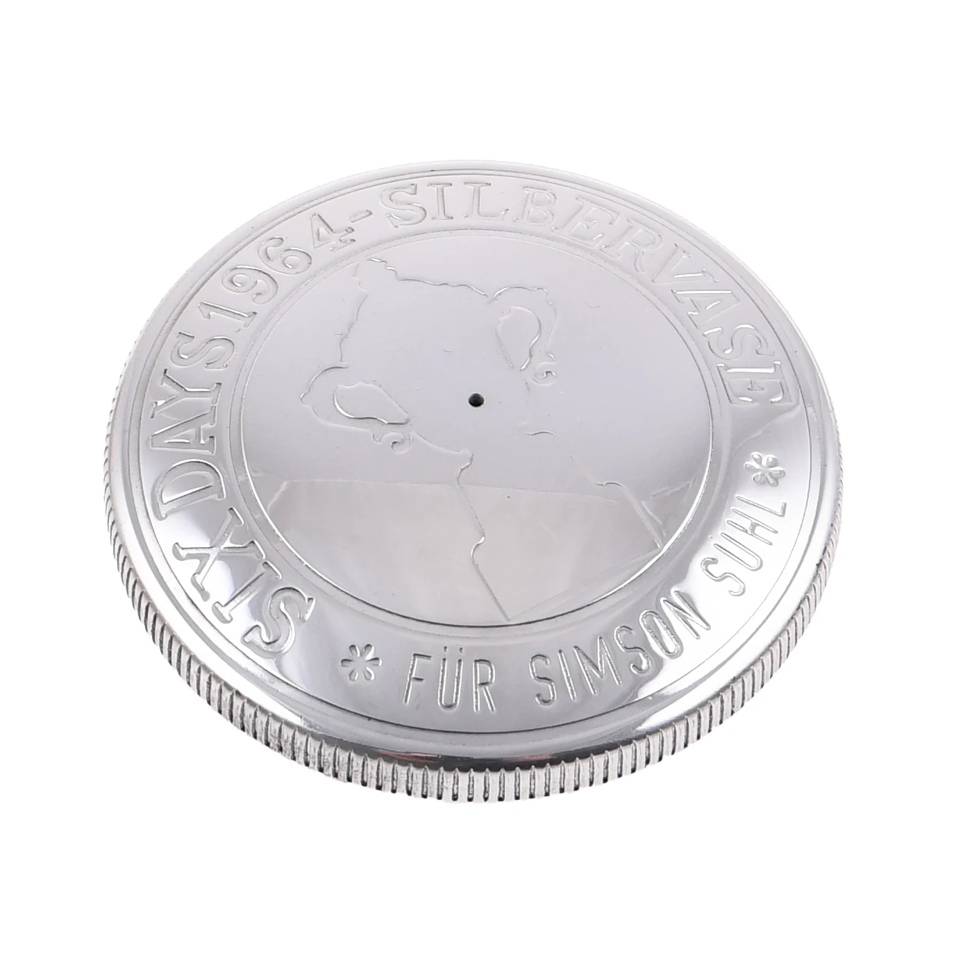 Korek zbiornika paliwa Simson aluminium polerowany six days FEZ — ujęcie 2