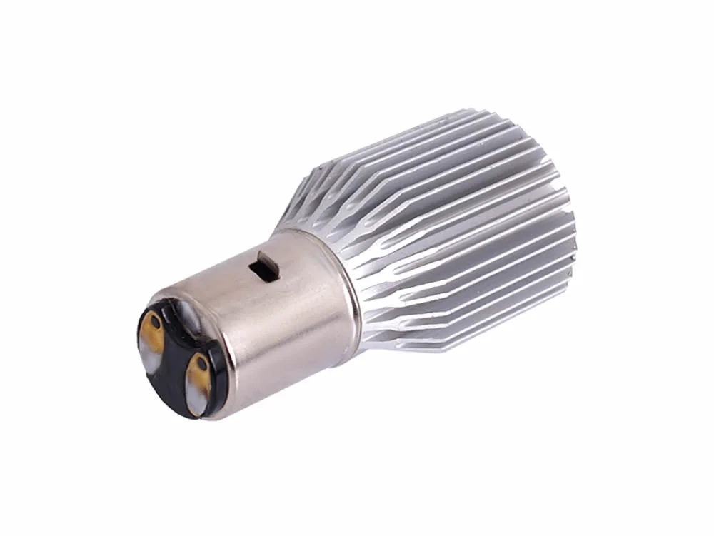 Żarówka BA20d S2 10-36V 2xCOB LED Cool White 6000K VISION (1szt.) — ujęcie 3