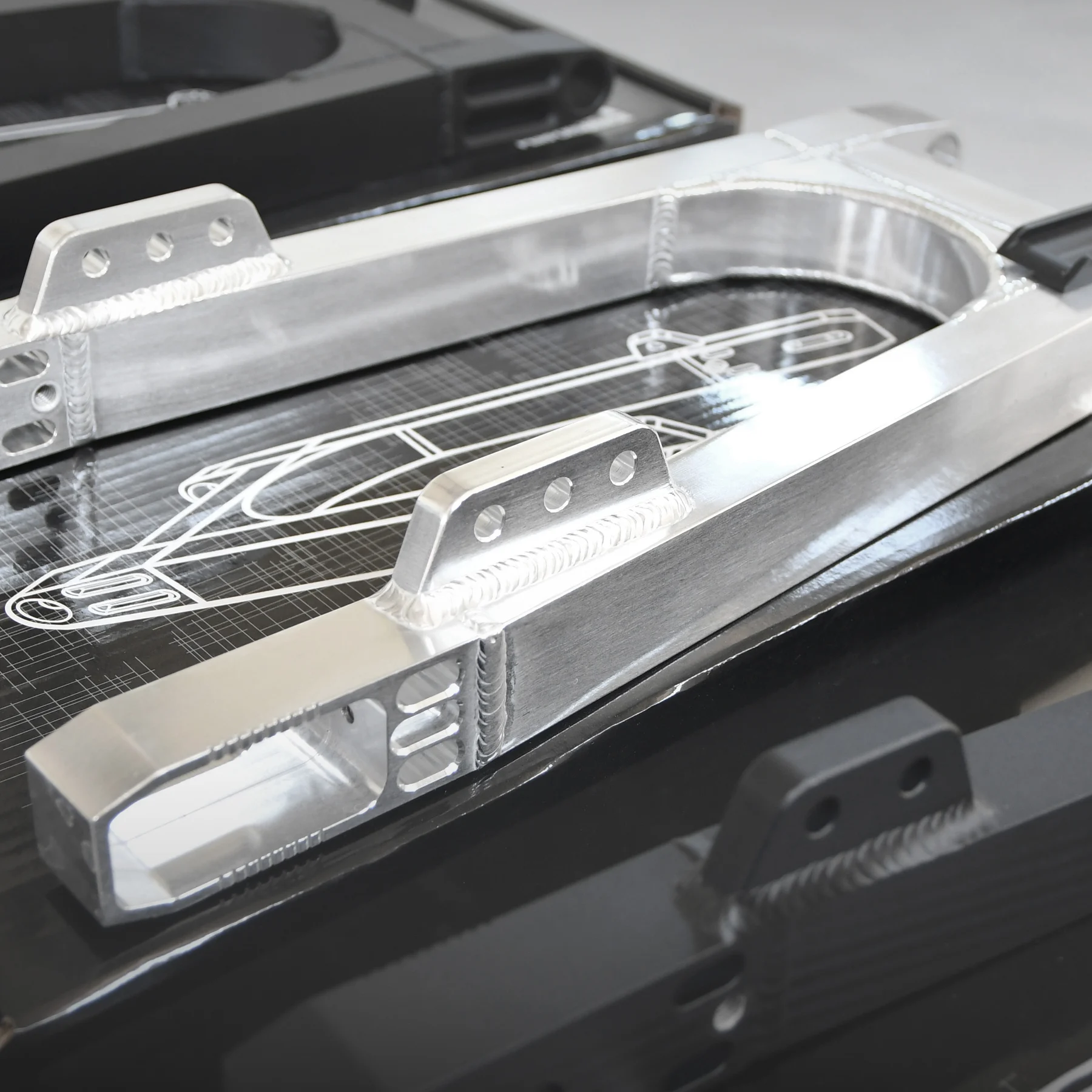 Wahacz Simson S51 aluminium CNC premium +50 mm kpl. DPR Performance — ujęcie 10