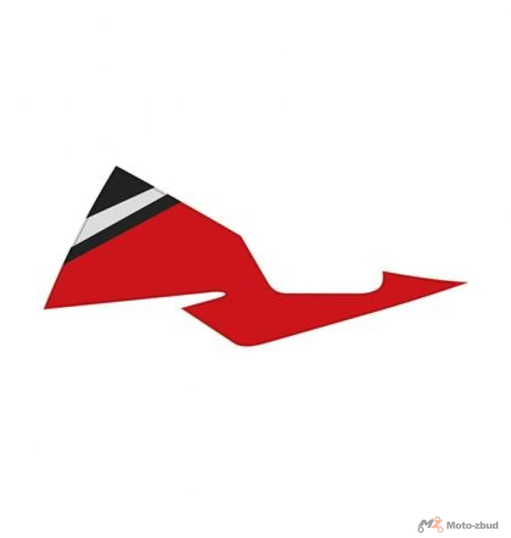 Naklejka na osłonę boczną lewa (nr kat.1210342-241000) (Zontes ZT 310-X)