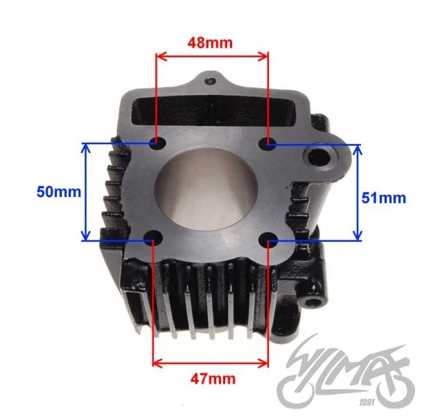 Cylinder 60 cm³ 4T czoper Ø43,00 — ujęcie 2