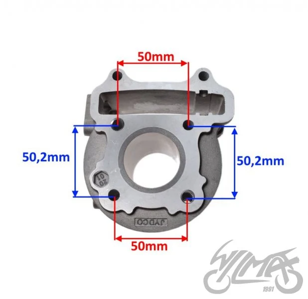 Cylinder do Kinroad Delfin EURO 4, wariant B 50 — ZD0020B — ujęcie 2