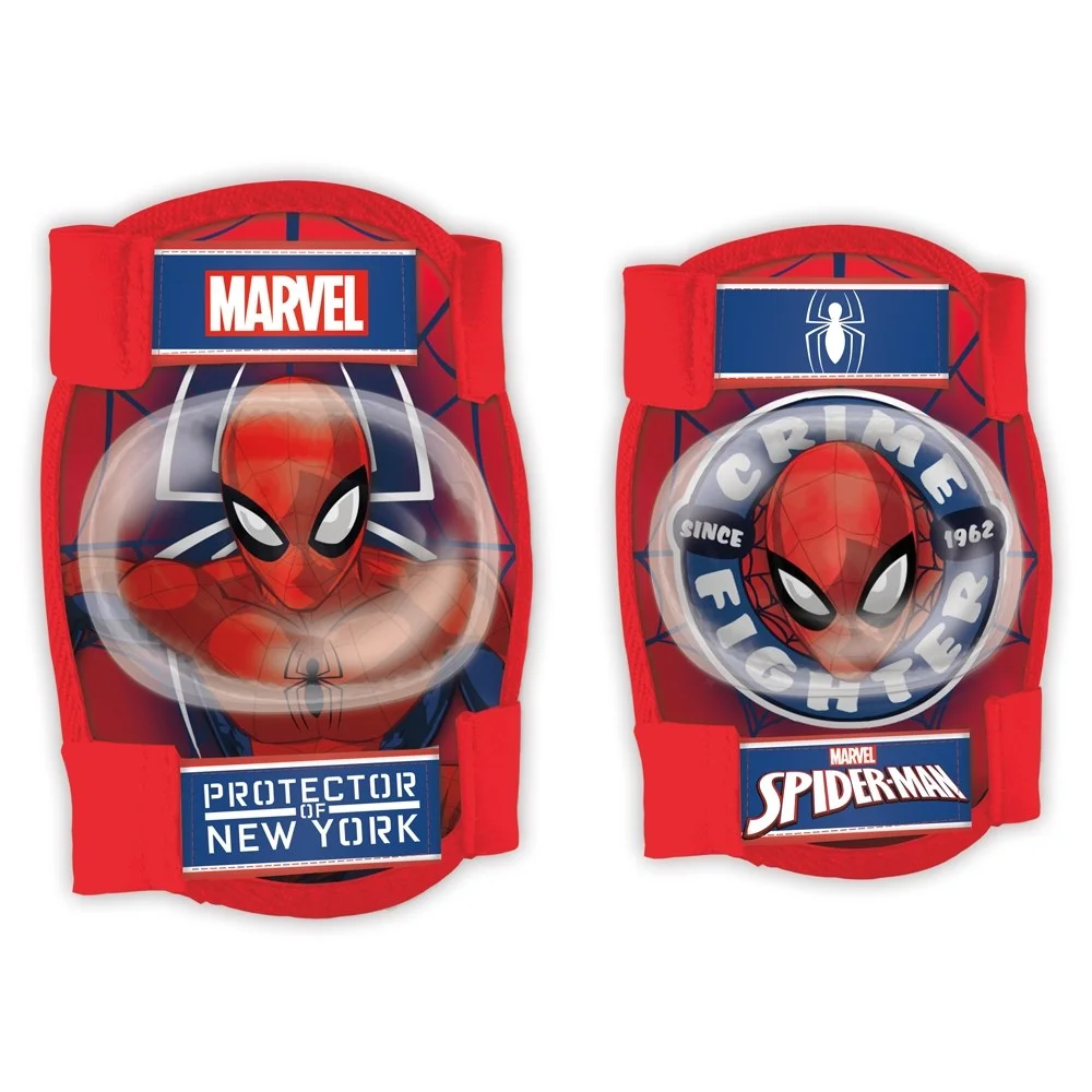 Ochraniacze rowerowe - kolana i łokcie spider man