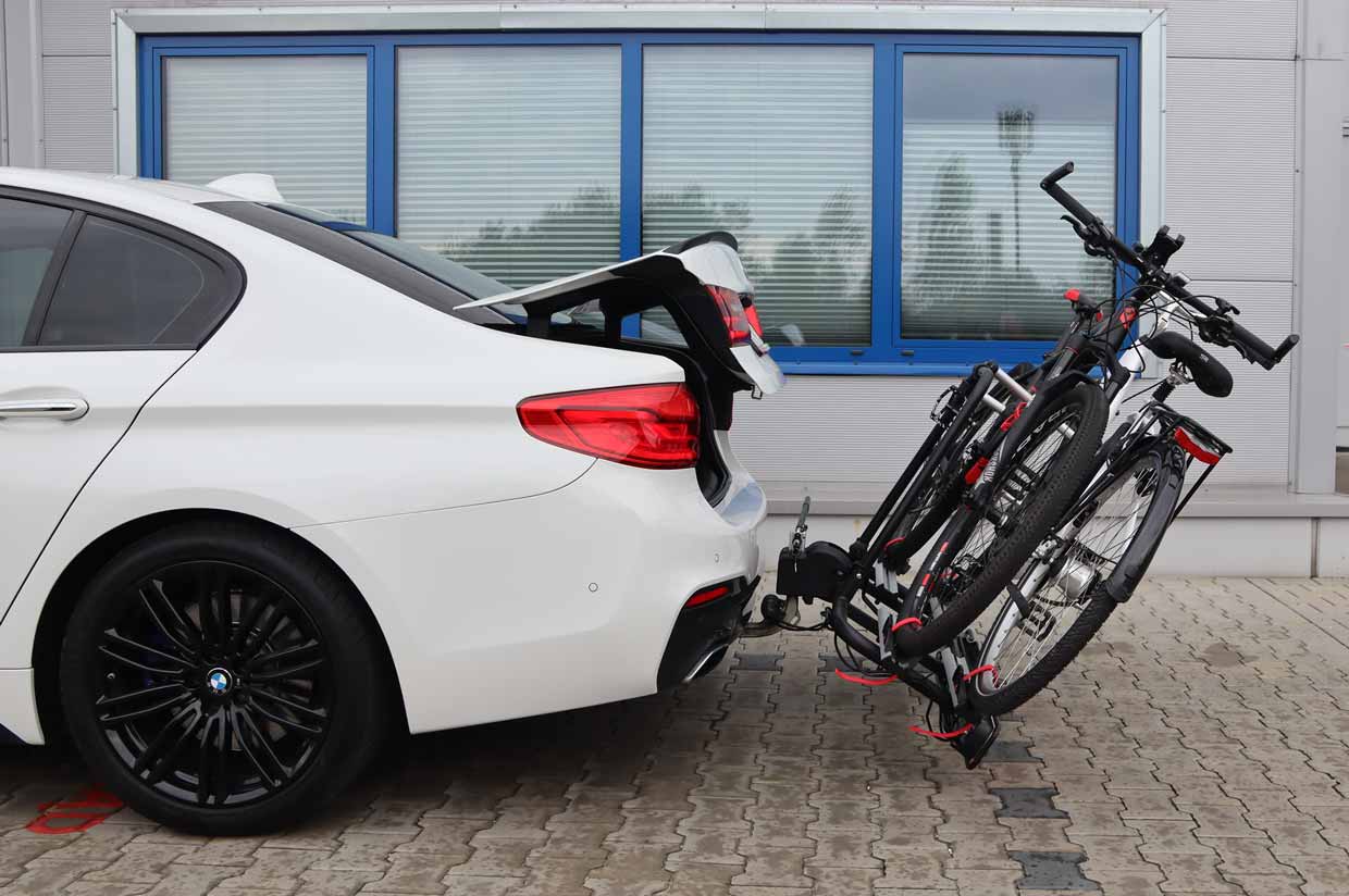 Bagażnik rowerowy samochodowy na hak - E-Bike - 2 rowery TBC-02/2 — ujęcie 14