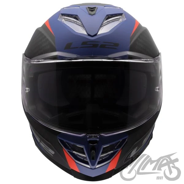 Kask LS2 FF818 Storm III Dynamo Blue Red — rozmiar XXS — ujęcie 3