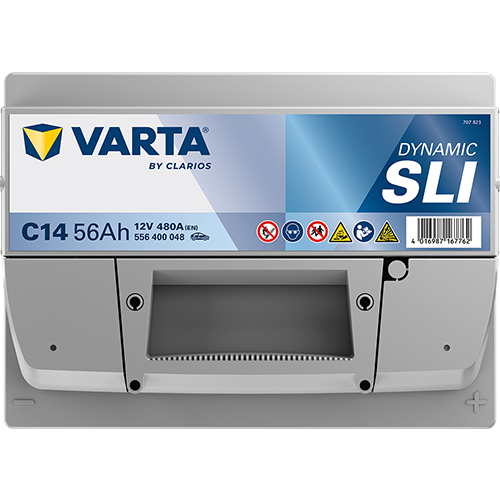 Akumulator 56 Ah 480A 242×175×190/P+ Varta 556400048K262 — ujęcie 4