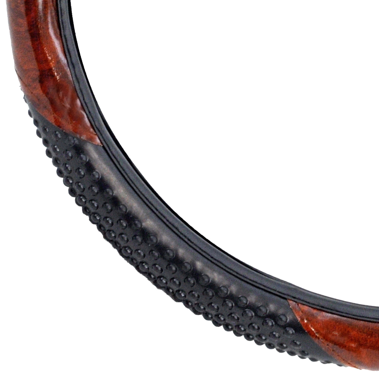 Pokrowiec nakładka na kierownicę samochodową M 37-39cm SWC-11-M — ujęcie 2