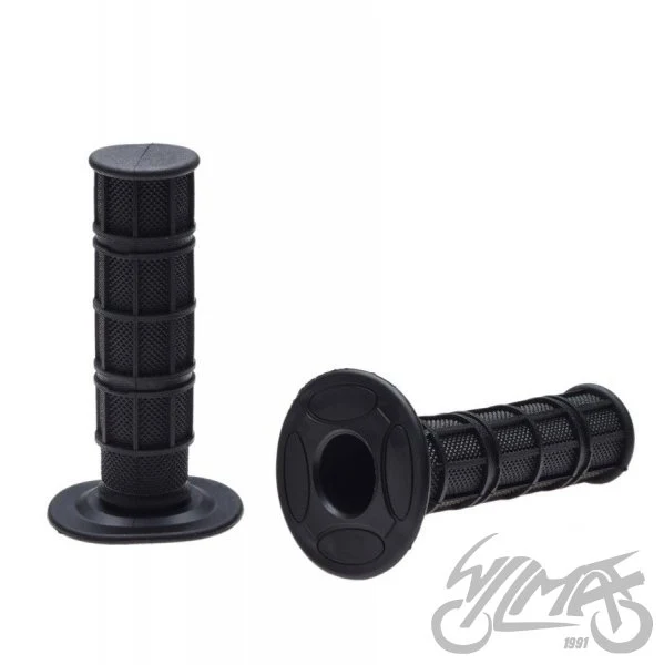 Chwyty kierownicy Enduro 22/24,5 mm — czarne, para AW56812 — ujęcie 1