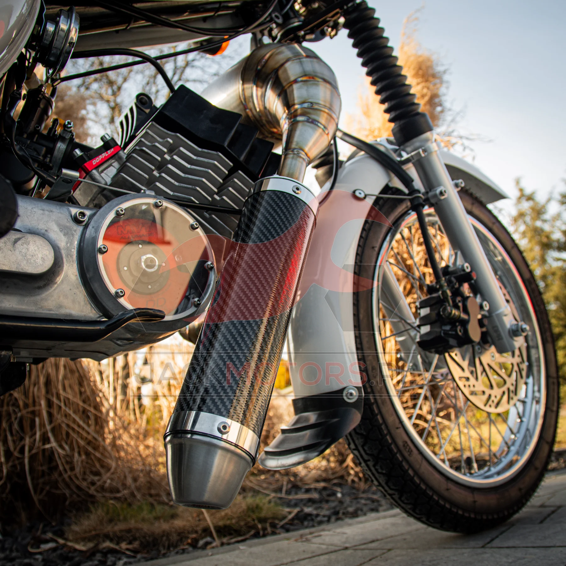 Tłumik Simson cross mtx 130 DPR Performance · czarna Evo (VM7435) — ujęcie 7