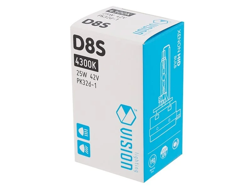 Żarnik Xenon D8S 4300K 42V 25W VISON — ujęcie 2