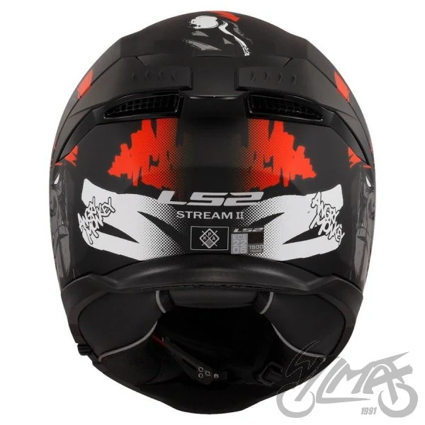 Kask LS2 FF808 Stream II Angry Monkey B.Red — rozmiar S — ujęcie 5