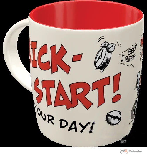 Kubek motomania kick start 43068