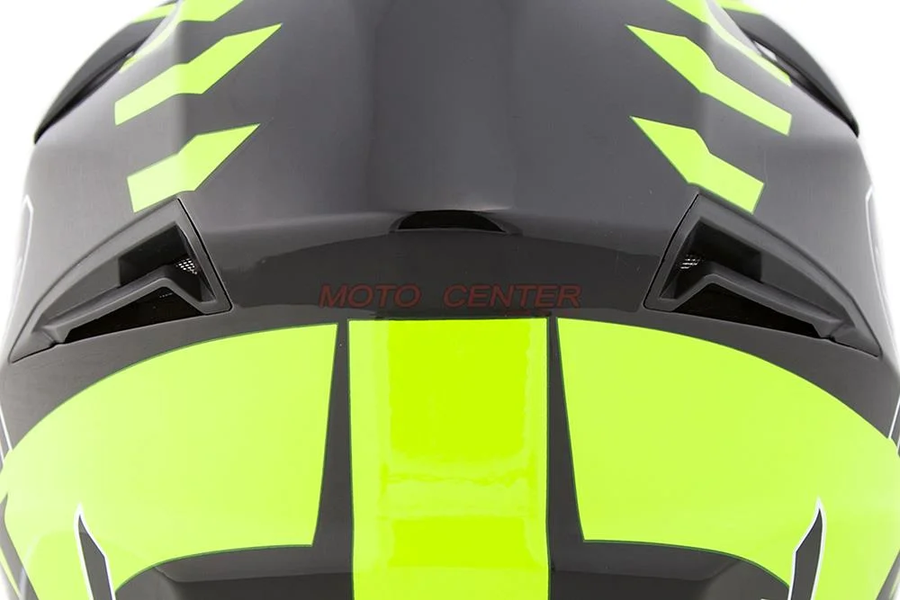 Kask crossowy BLEXX MD-902 czarny/seledyn Matowy rozmiar S Homologacja ECE R22.06 — ujęcie 6
