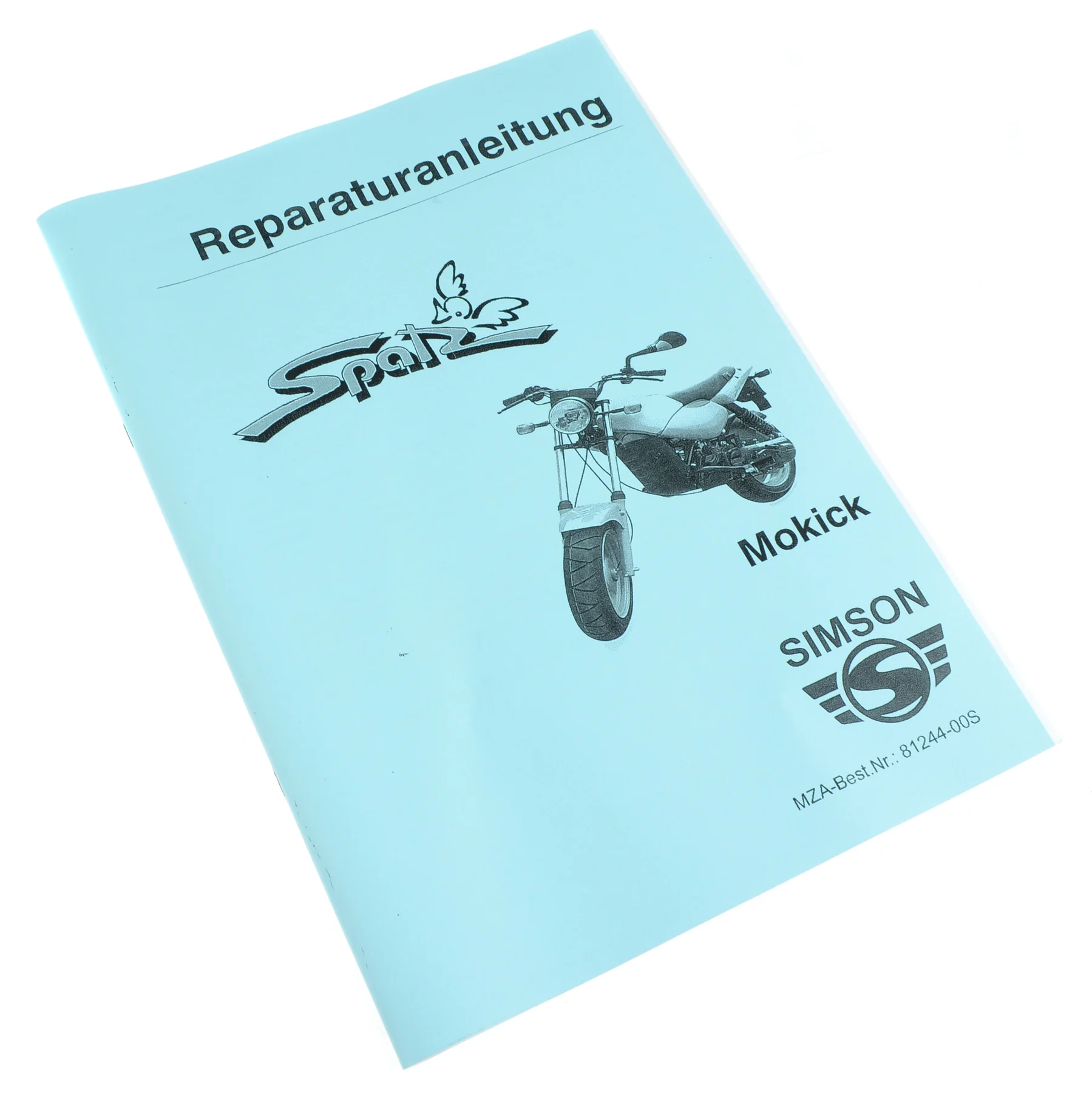 Instrukcja napraw Simson Spatz MSA50 wydanie 2000 MZA — ujęcie 1