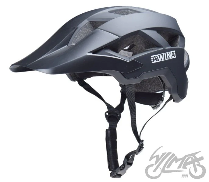 Kask rowerowy Awina by MOON L czarny — KS30 — ujęcie 1
