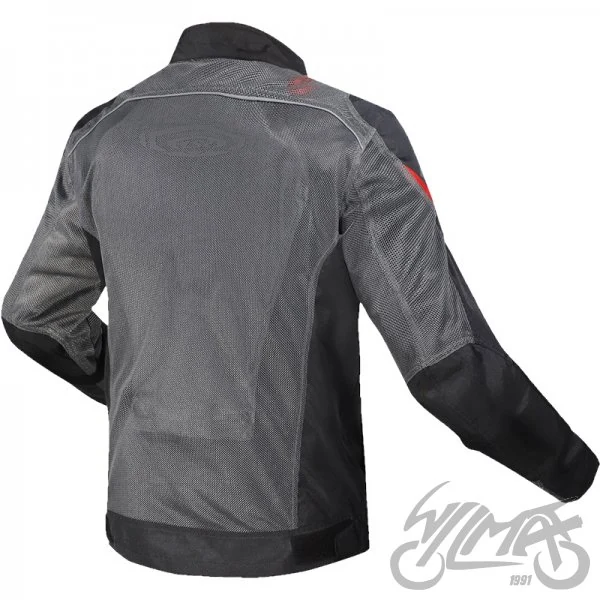Kurtka LS2 airy evo man grey black red M — ujęcie 2