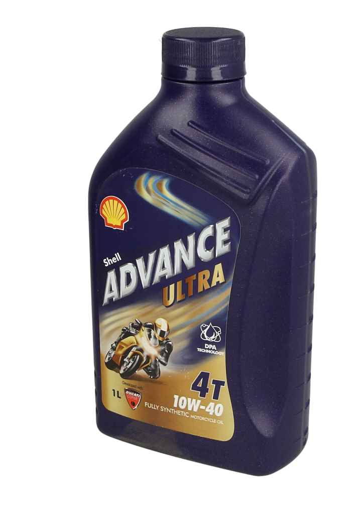 Olej silnikowy 10W-40 shell adv ultra 4T — 1 l — ujęcie 4