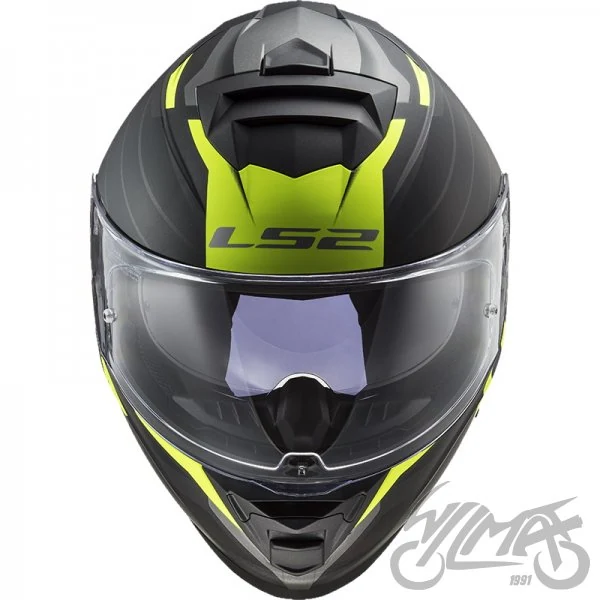 Kask LS2 FF800 Storm II Nerve M.Bl. H-V Yel — rozmiar S — ujęcie 3