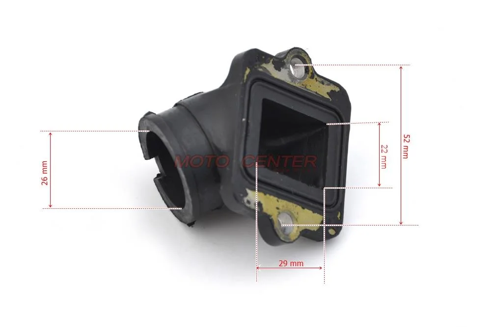 Króciec ssący gaźnika 50 cm³ skuter 2T Piaggio Zip Gilera 23 mm — ujęcie 2
