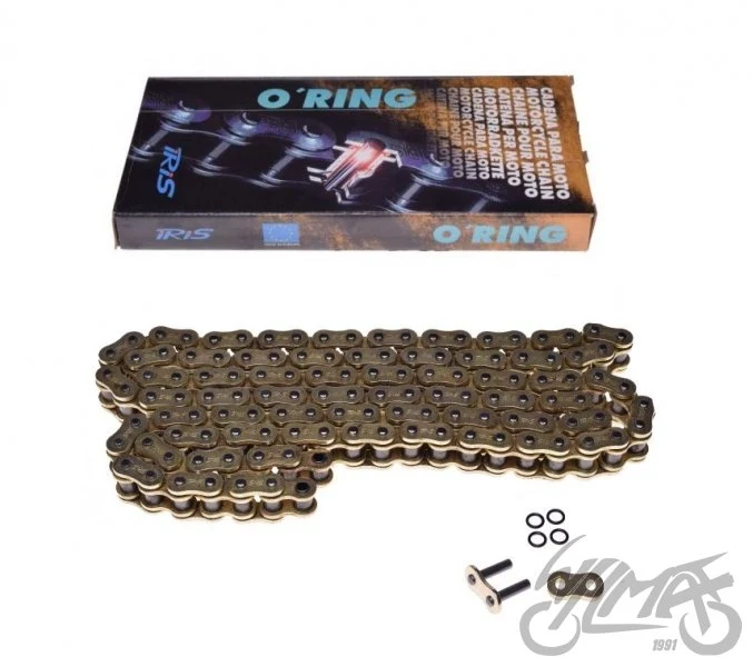 Łańcuch napędowy IRIS 525 O-RING — 116 ogniw, złoty — ujęcie 1