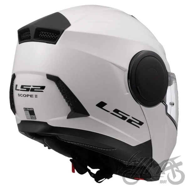 Kask szczękowy LS2 FF902 Scope II Solid White — S — ujęcie 4