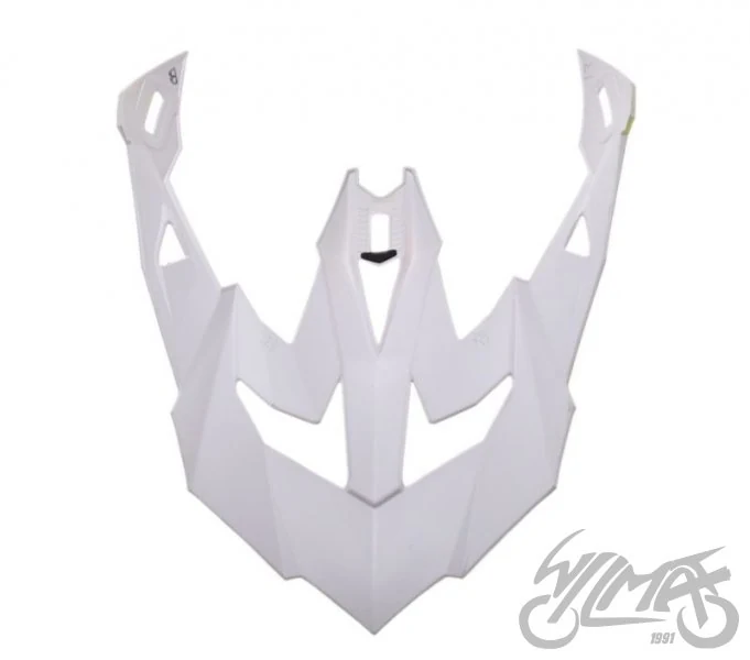 Daszek kasku MX700 stomp white black — ujęcie 3