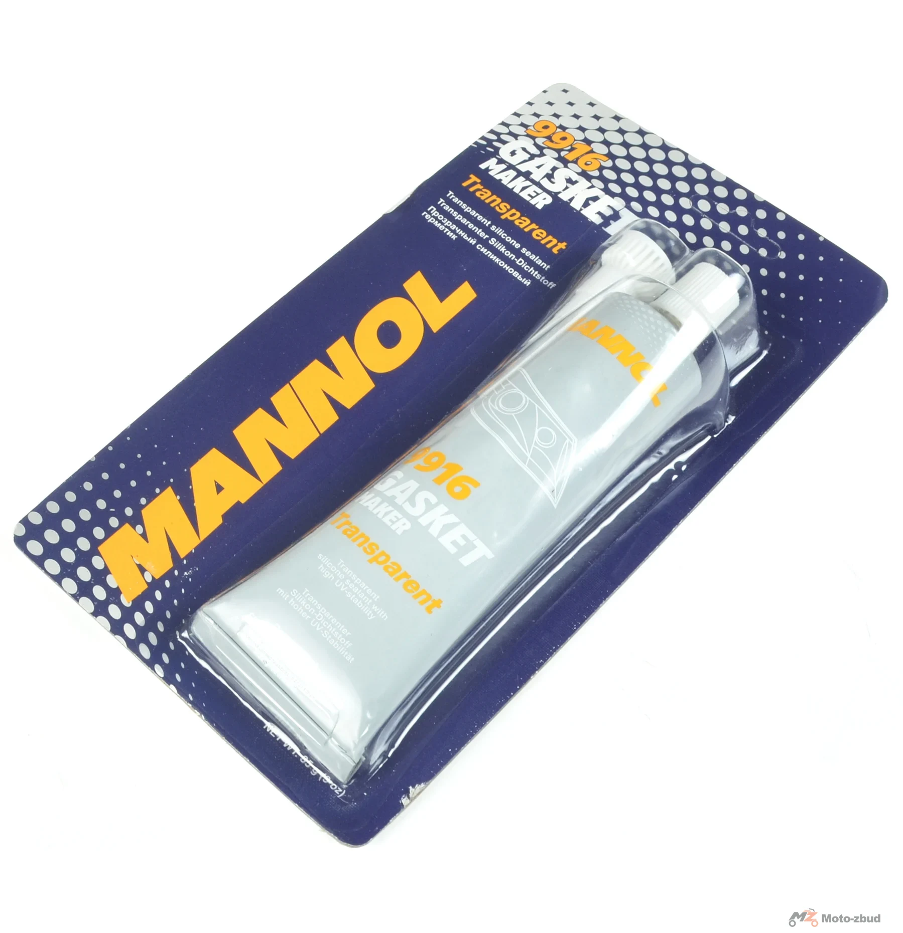 Silikon wysokotemperaturowy Mannol przeźroczysty 85 g