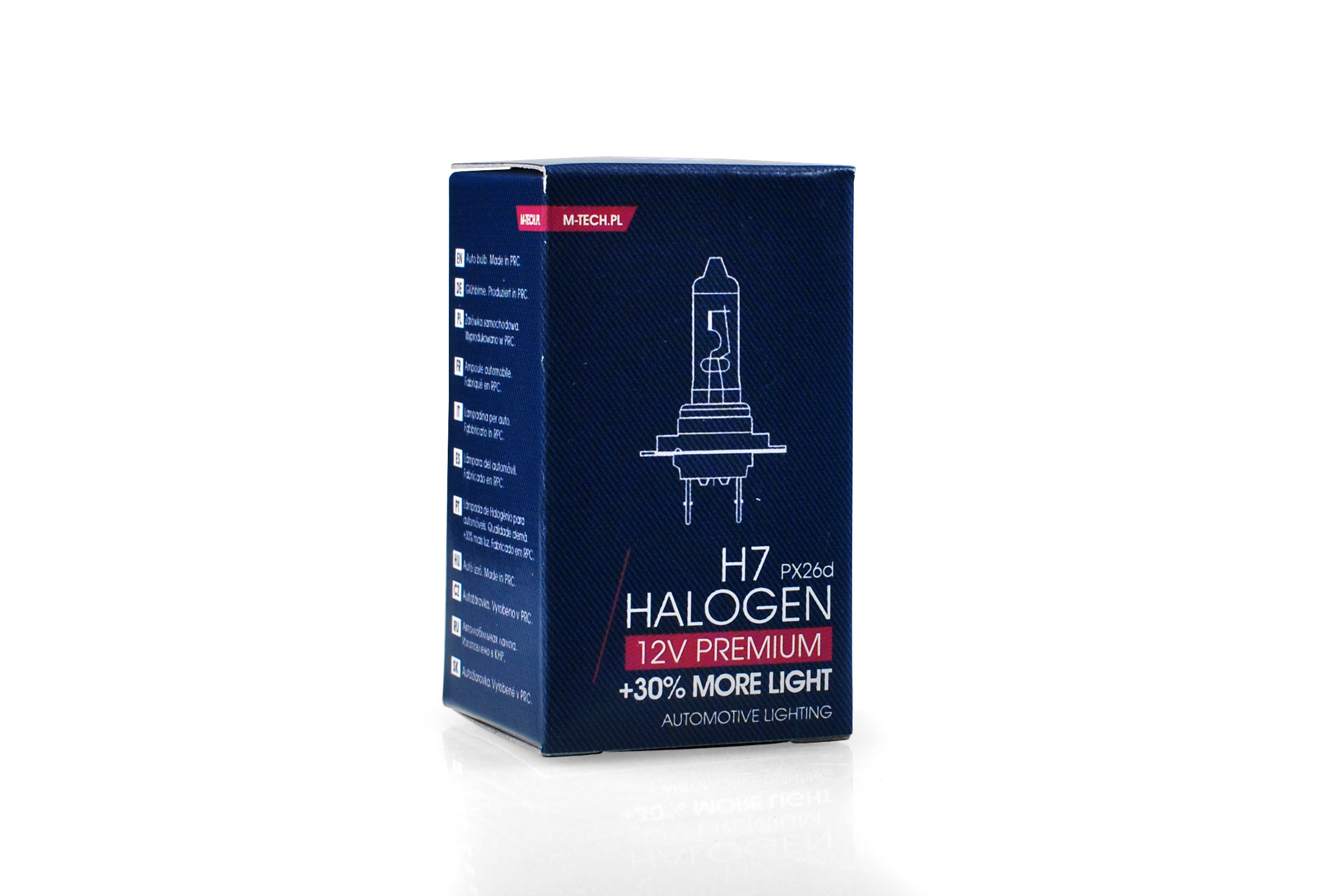Żarówka halogenowa H7 12 V 55 W Premium M-Tech Z107 — ujęcie 5