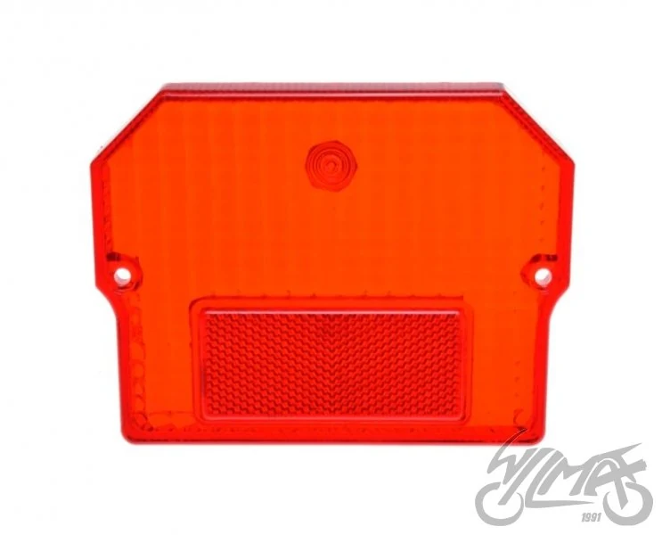 Klosz tylnej lampy MZ — kwadratowy, czerwony — MZ2423 — ujęcie 2