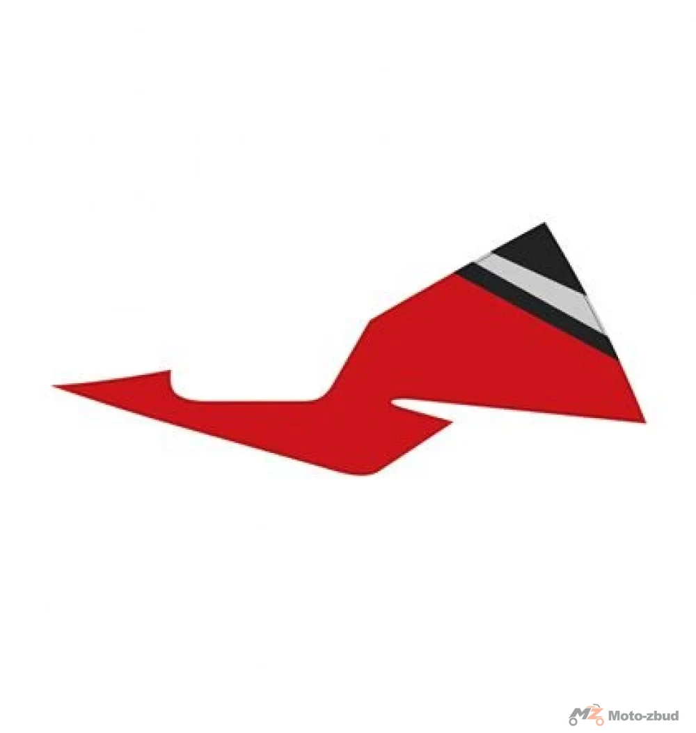 Naklejka na osłonę boczną prawa (nr kat.1210342-240000) (Zontes ZT 310-X)