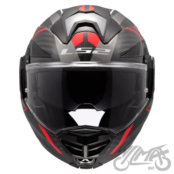 Kask LS2 FF901 Advant X C Future II Red — rozmiar S — ujęcie 4