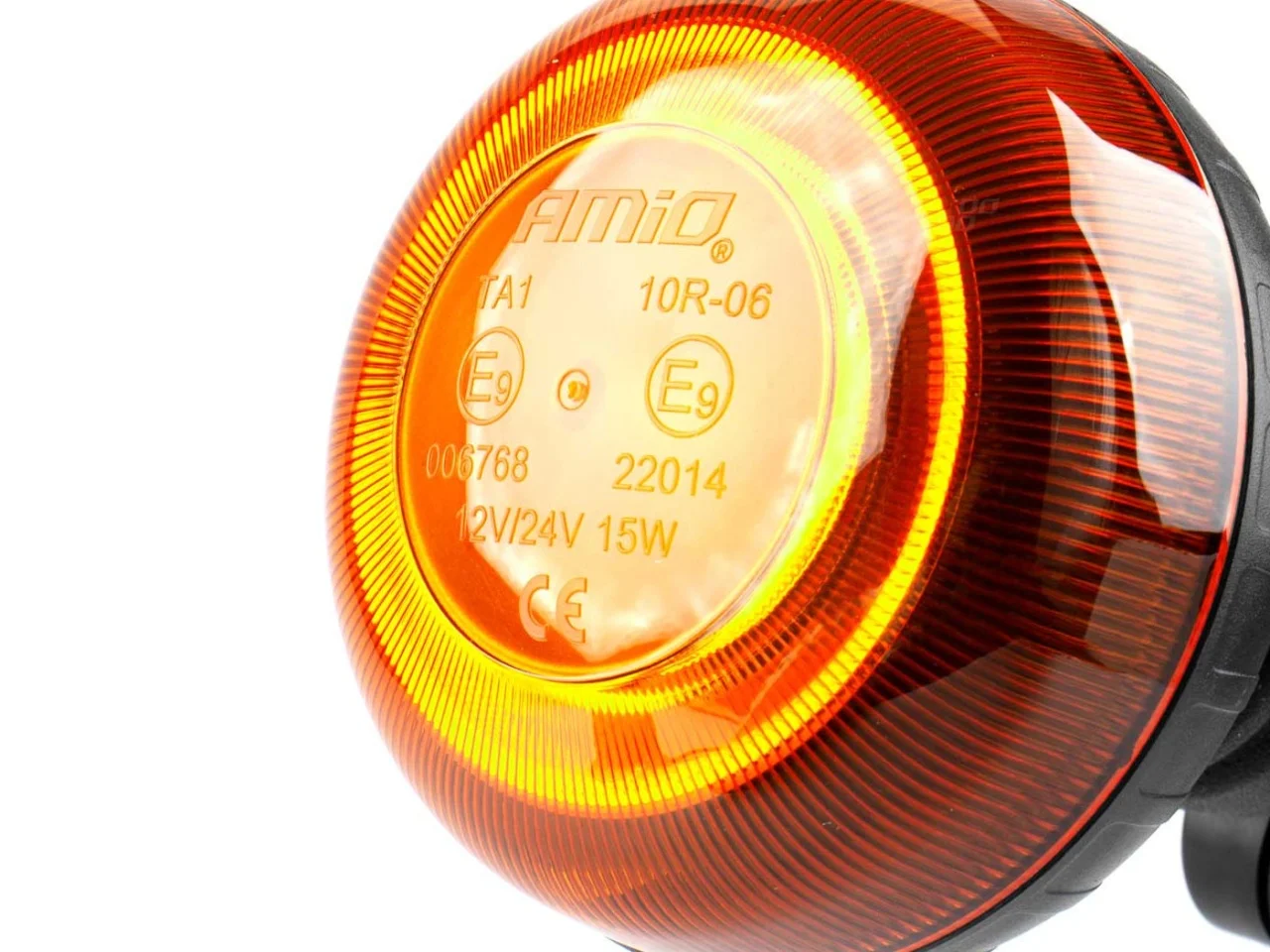 Lampa ostrzegawcza R65 R10 18LED 12/24V IP56 na trzpień — ujęcie 7