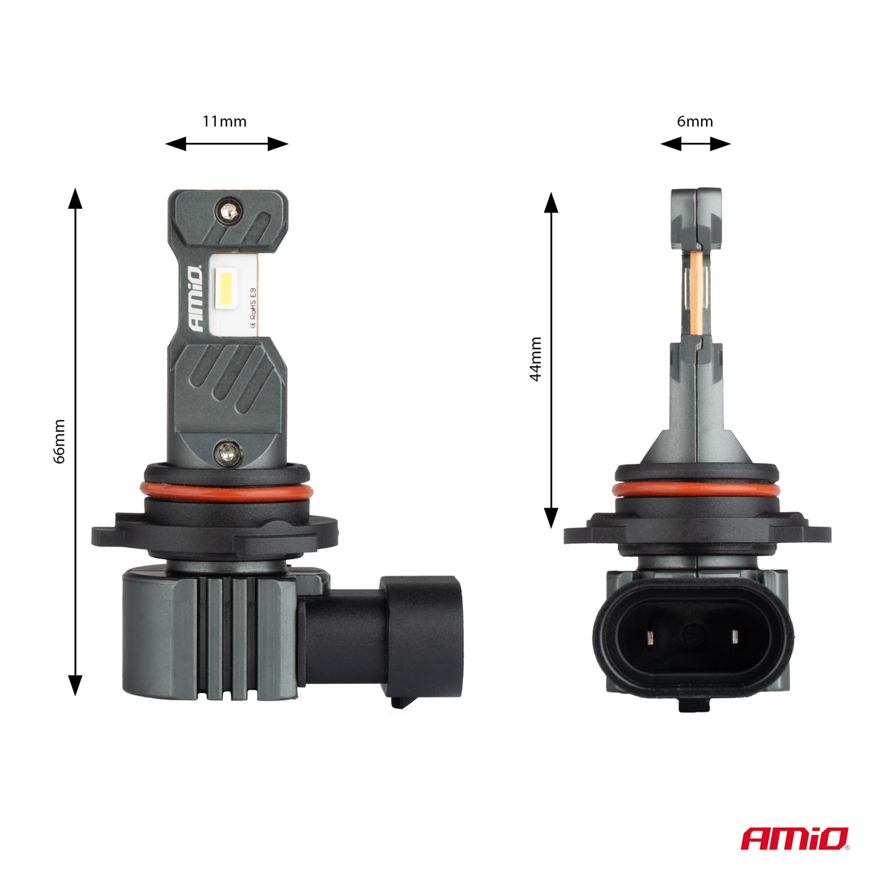 Żarówki samochodowe LED seria HYBRID HIR2 6000K Canbus 60 W — ujęcie 4