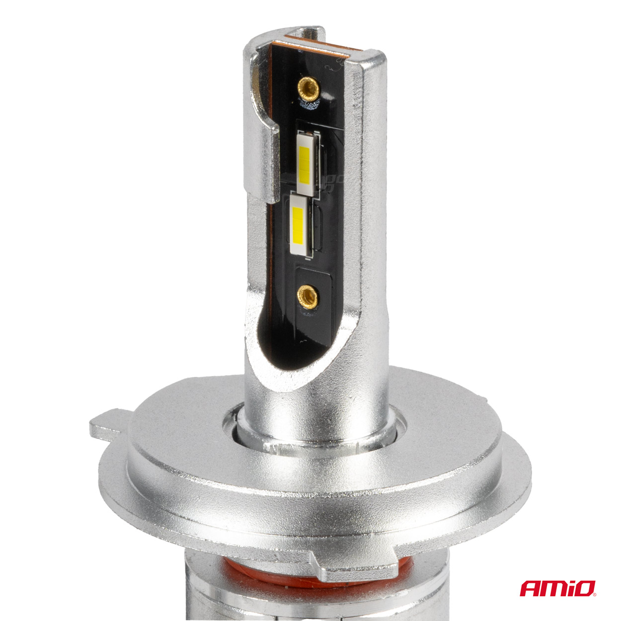 Żarówki samochodowe LED seria FLEX+ H4/H19 6000K 12 V 24 V Canbus AMIO-03657 — ujęcie 2