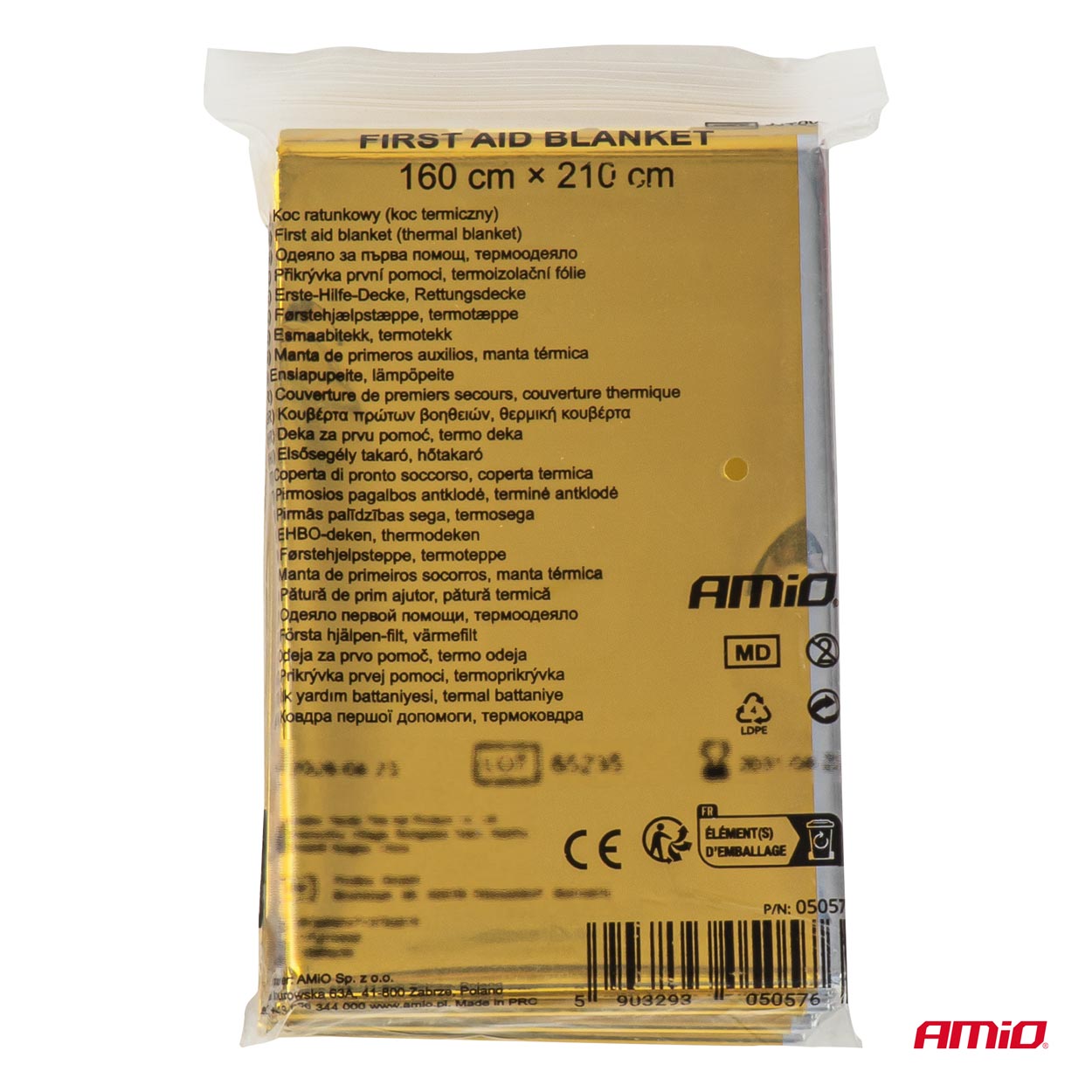 Koc ratunkowy 160 cm x 210 cm — ujęcie 4