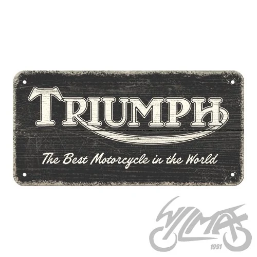 Zawieszka 10 × 20 Triumph logo black wood 28052 — ujęcie 3