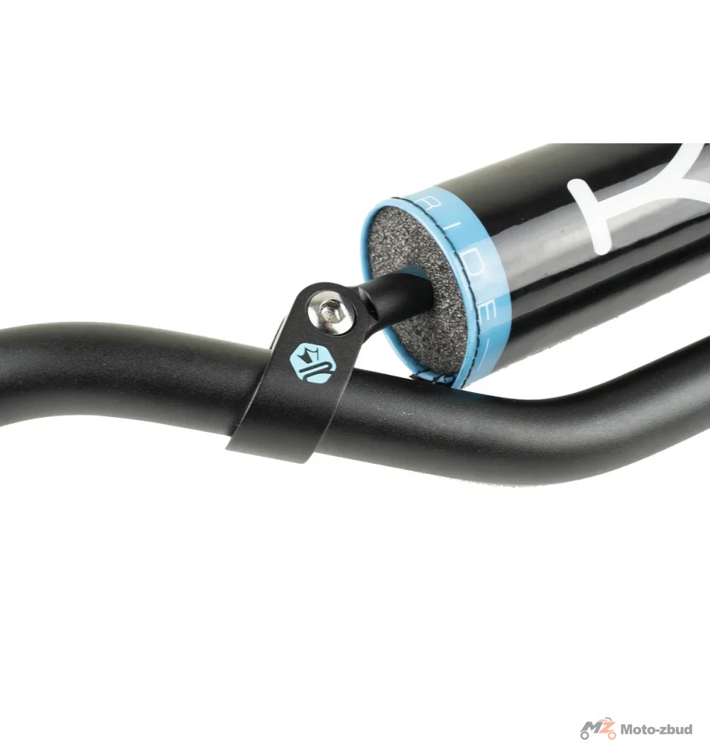 Kierownica KRM Pro Ride czarno - jasno niebieska 22 mm + gąbka — ujęcie 4
