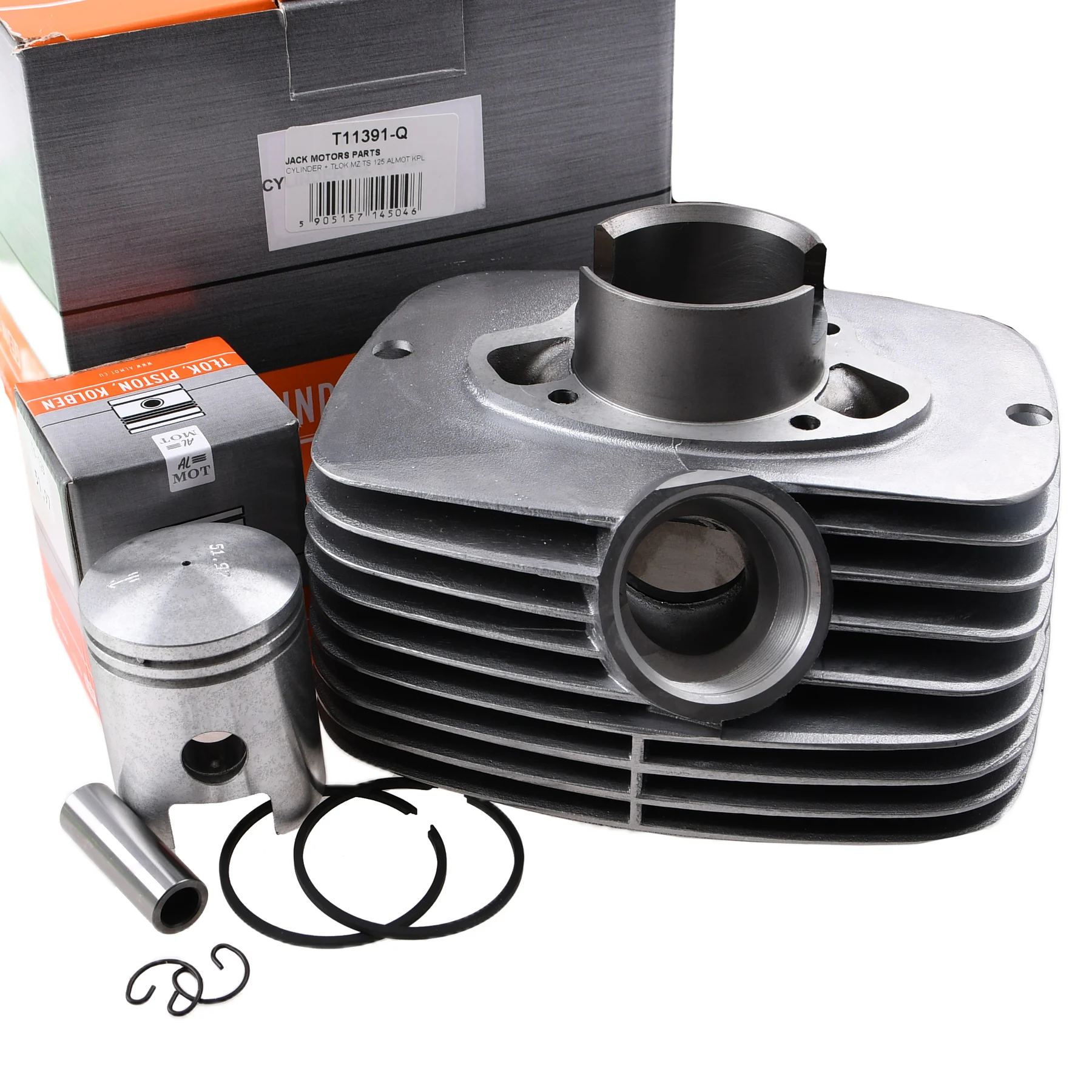 Cylinder + tłok MZ TS 125 Almot kpl. — ujęcie 3