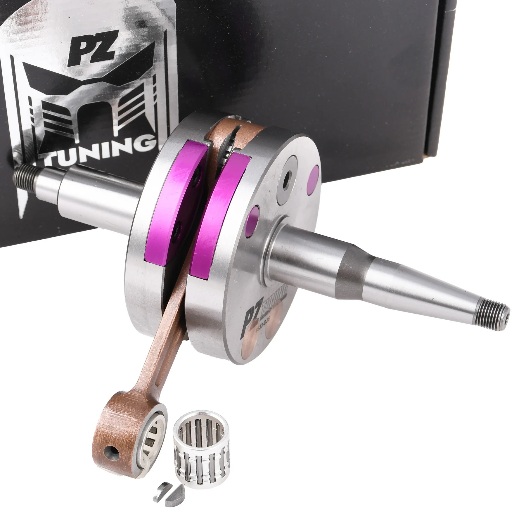 Wał korbowy PZ-Tuning Simson Big Bore MTX 130 — skok 52,5 mm, korbowód 100 mm
