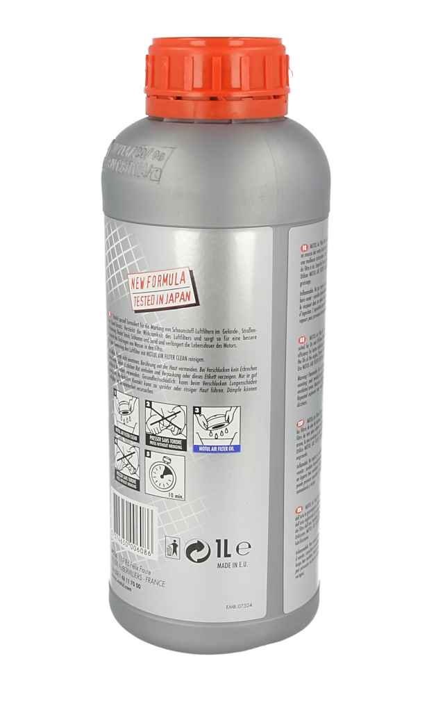 Olej do filtrów powietrza MOTUL mc care A3 1 l — ujęcie 12