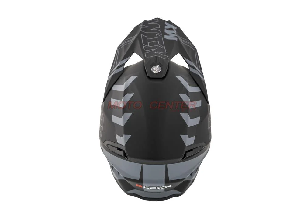 Kask crossowy BLEXX MD-902 czarny/grafit Matowy rozmiar XS Homologacja ECE R22.06 — ujęcie 4