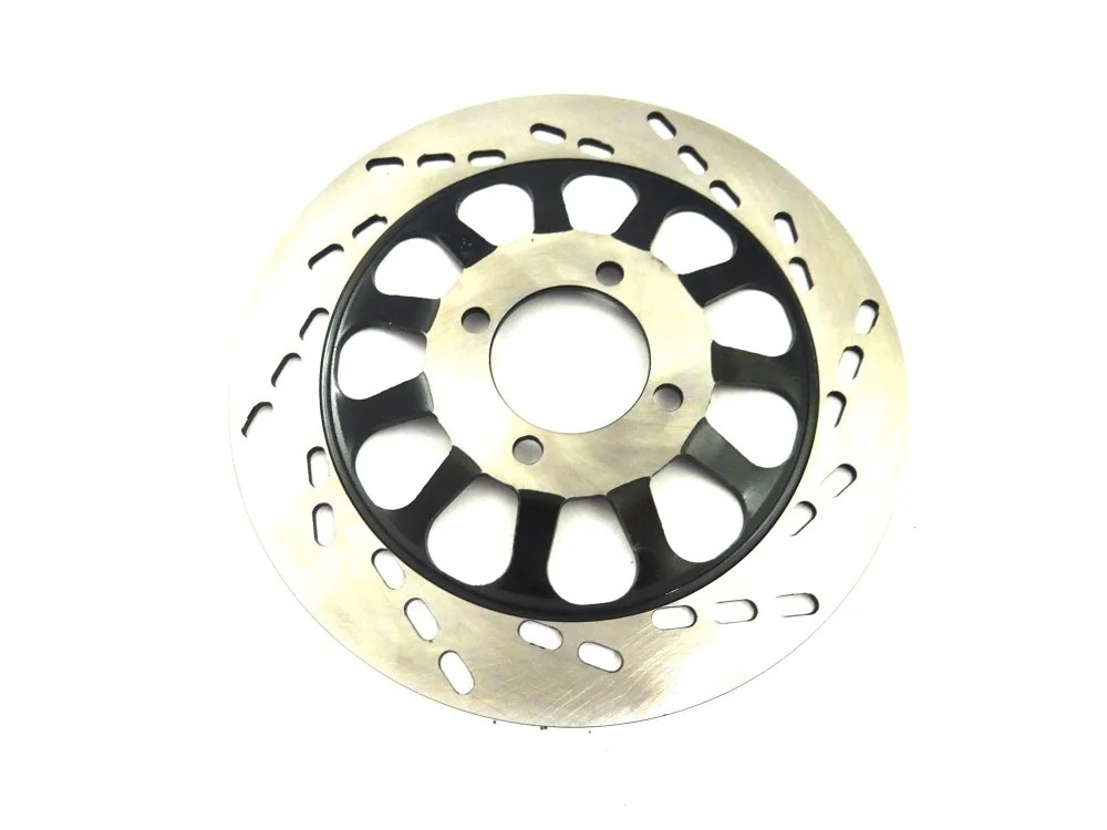 Junak 902 tarcza (H220) hamulca hydraulicznego przód (moc.4 śruby) (wew.50 mm) "prosta"