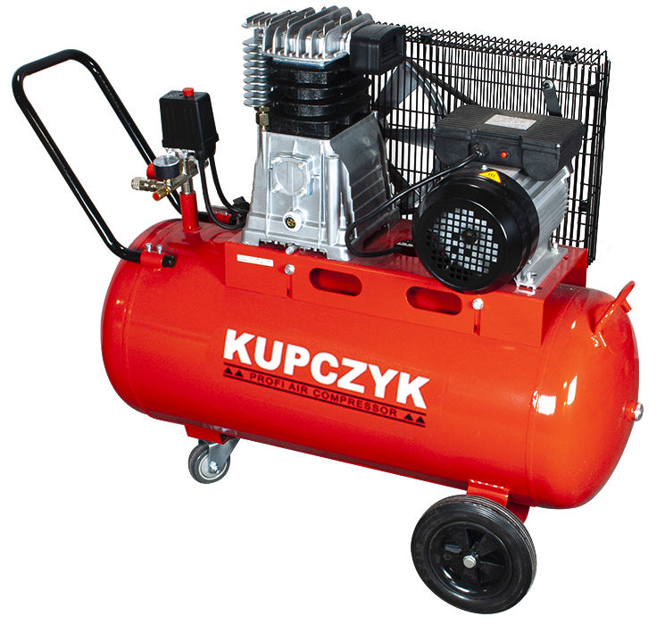 Kompresor tłokowy 100 l HL 425-100V 230 V KUPCZYK KK 400/100 NP — ujęcie 3