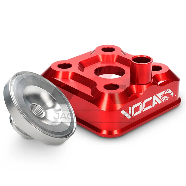 Głowica VOCA race head czerwona Yamaha DT 50 LC / tzr 50 80 — ujęcie 1